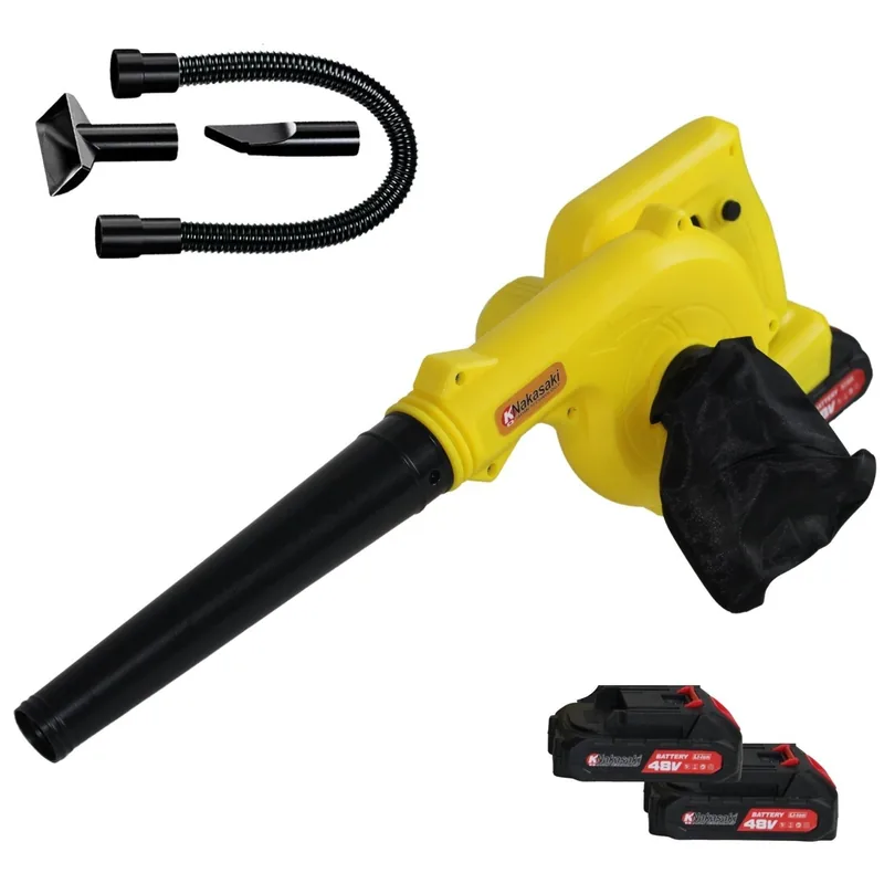 Soprador e Aspirador Elétrico a Bateria 48V