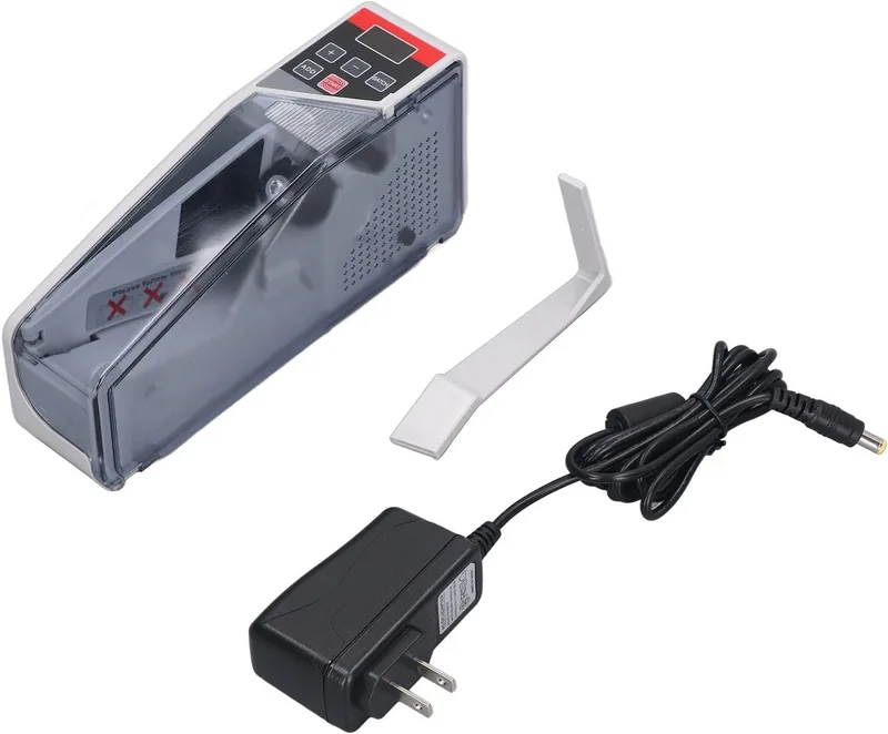 Mini Máquina de Contar Cédulas V40 Bivolt Portátil