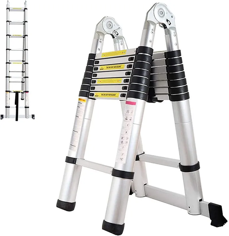 Escada Telescópica Dupla 5m 16 Degraus