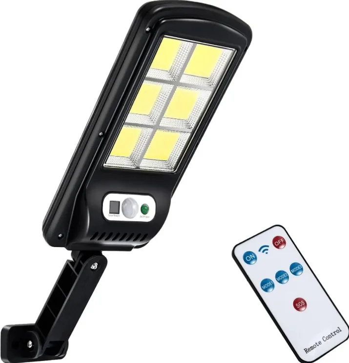 Refletor LED Solar com Sensor de Movimento e Controle Remoto KZ-601