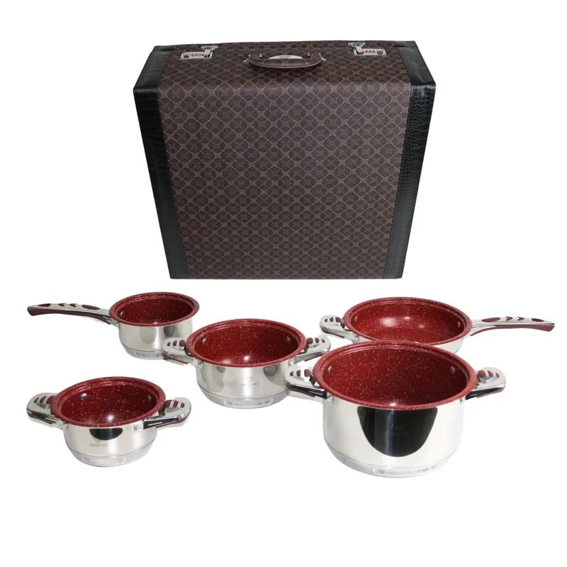 Maleta de Panelas 23 Peças Red