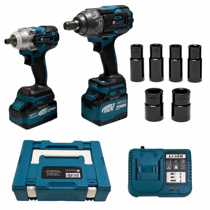 Kit 2 em 1 Pneumática 1/2" e 3/4" Profissional