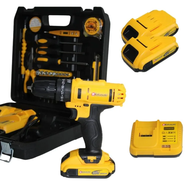 Kit Ferramentas com Parafusadeira 25V